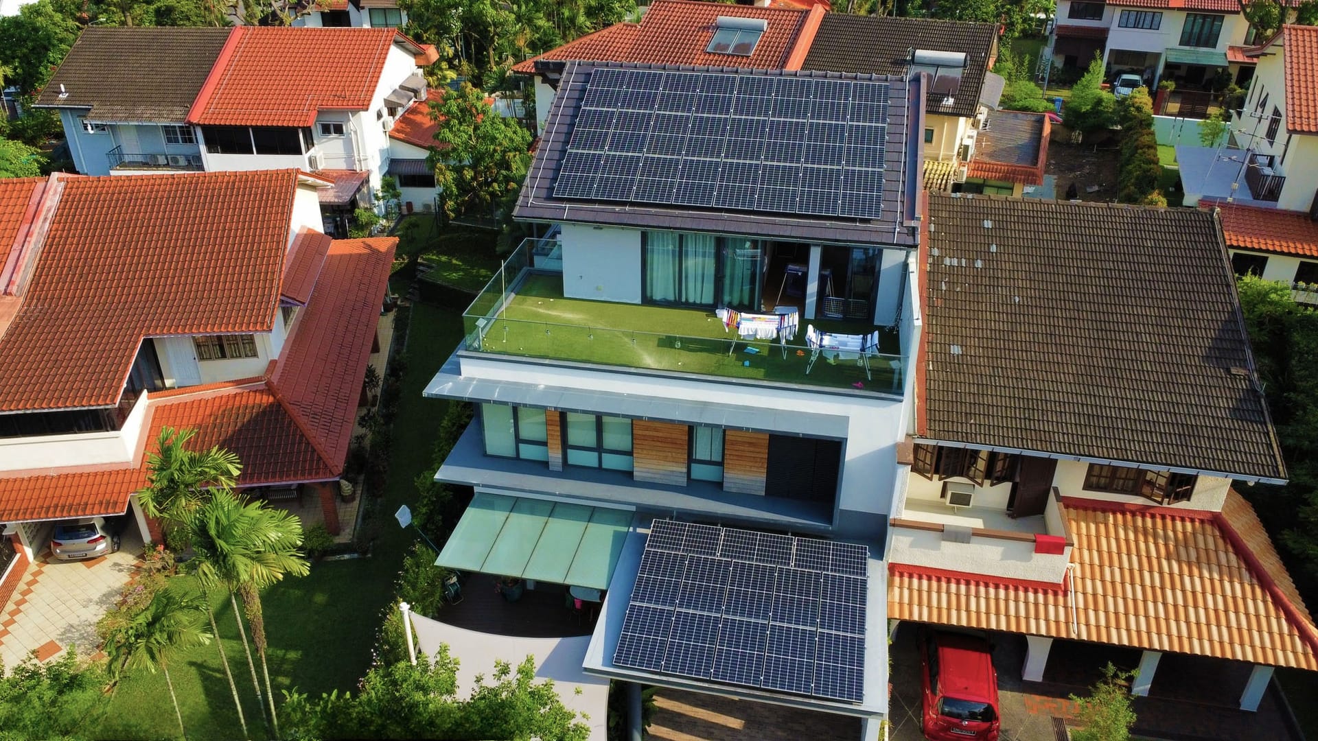 UTICA solar installation process in Singapore