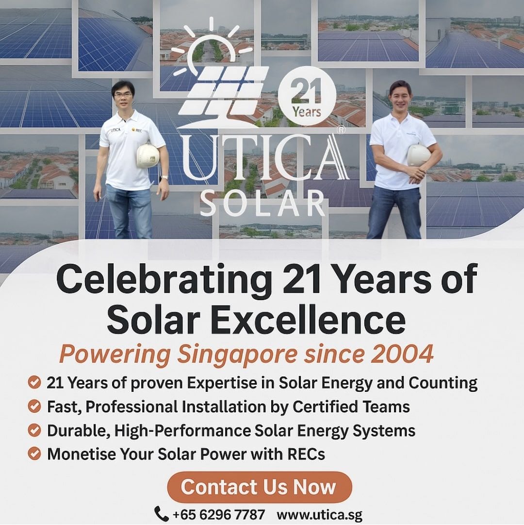 UTICA Solar 21st Anniversary solar maintenance promotion
