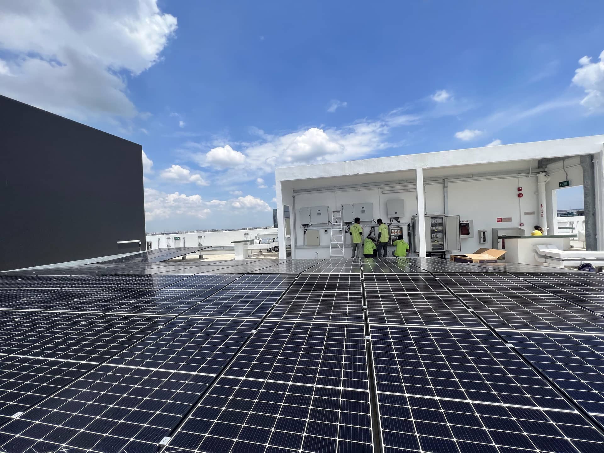 Roof & Solar Maintenance with Repair Services background