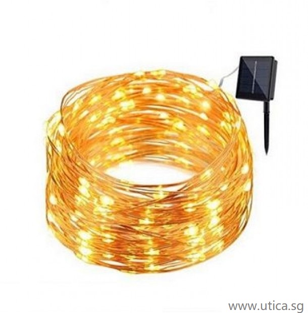 copper led solar lights