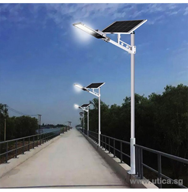 solar pole street light